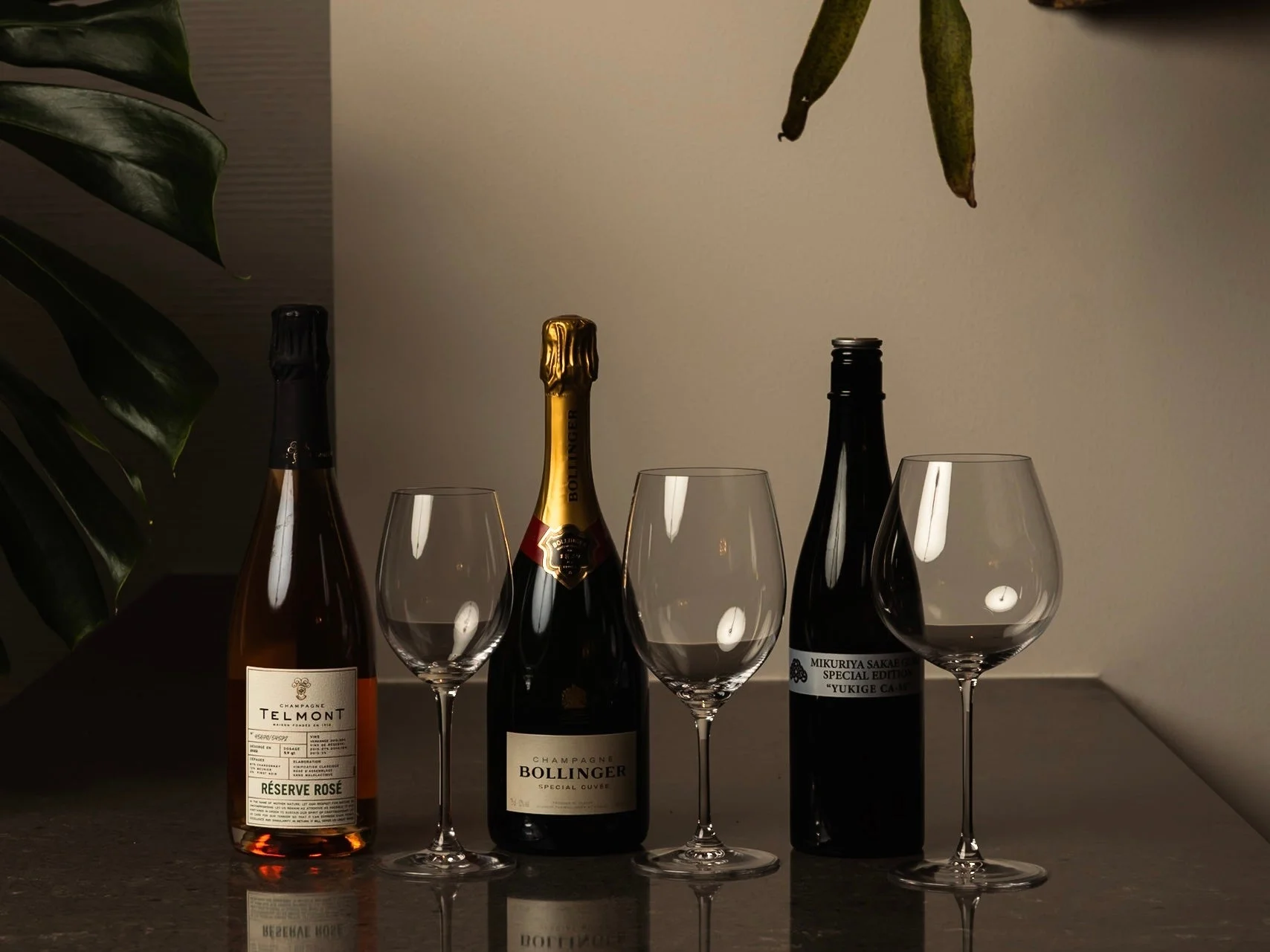 ワインと日本酒