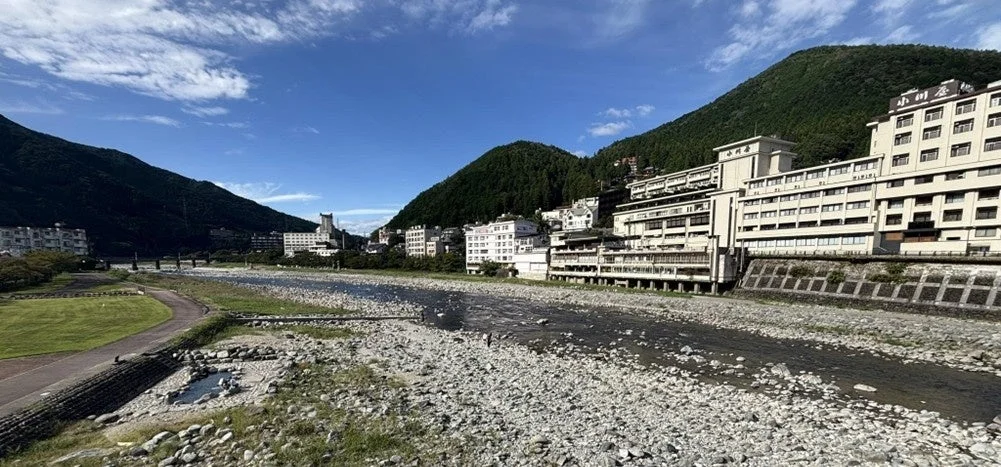 下呂温泉街の景観