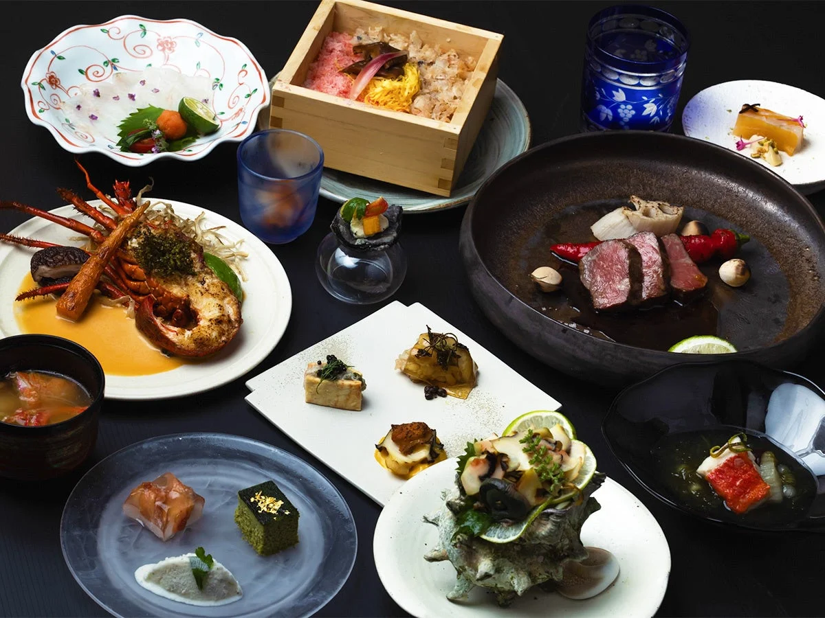 豪華な会席料理